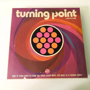 Vintage 1969 Turning  Point Board Game by Mattel